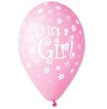 12" Μπαλόνι It's a girl κουνελάκι