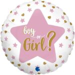 18″ Μπαλόνι “Boy or Girl” Gender Reveal