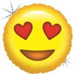 Μπαλόνι Emoji Καρδούλες