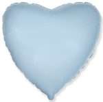 18″ Μπαλόνι Baby Blue Καρδιά