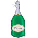 Μπαλόνι πράσινο Μπουκάλι Σαμπάνιας Cheers