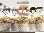 Σετ για cupcake Ζώα Δάσους Woodland (6 τεμ)