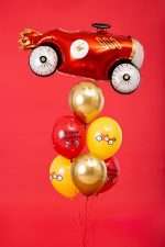 Σετ μπαλόνια Happy Birthday Cars mix (6 τεμ) - Image 2