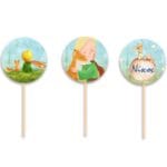 Topper Cupcake Μικρός Πρίγκιπας (6 τεμ) - Image 2
