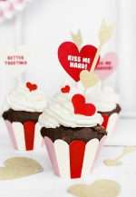 Περιτύλιγμα για cupcake Sweet Love (6 τεμ) - Image 2