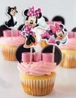 Οδοντογλυφίδες πάρτυ Minnie Mouse (6 τεμ) - Image 2