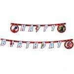 Γιρλάντα “Happy Birthday” Miraculous Ladybug