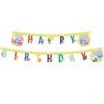 Γιρλάντα “Happy Birthday” Πέππα το Γουρουνάκι