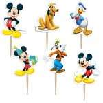 Οδοντογλυφίδες πάρτυ Mickey Mouse (6 τεμ)