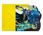 Προσκλήσεις πάρτυ Batman Rogue Rage (6 τεμ)