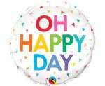 18″ Μπαλόνι Oh Happy Day