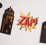 Γιρλάντα Superhero Κτήρια