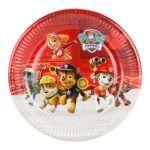 Πιάτα πάρτυ Paw Patrol - Ready for Action (8 τεμ)