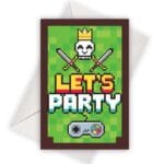 Προσκλήσεις πάρτυ Game On (6 τεμ) - Image 2