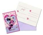 Προσκλήσεις πάρτυ Minnie Junior (6 τεμ) - Image 2