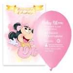 Προσκλητήριο βάπτισης μπαλόνι Baby Mickey - Image 32