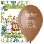 Προσκλητήριο βάπτισης μπαλόνι Baby Mickey - Image 34