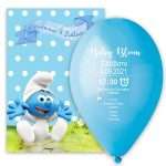 Προσκλητήριο βάπτισης μπαλόνι Baby Mickey - Image 23