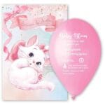 Προσκλητήριο βάπτισης μπαλόνι Baby Mickey - Image 35