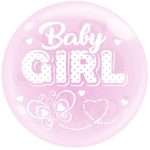 20” Bobo Μπαλόνι Baby Girl πεταλούδα - Image 2