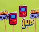 Κεράκια τούρτας Game On (5 τεμ) - Image 2