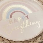 Πιάτα Ουράνιο Τόξο – Happy Everything (8 τεμ) - Image 2