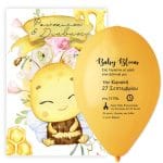 Προσκλητήριο βάπτισης μπαλόνι Baby Mickey - Image 41