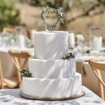 Διακοσμητικό τούρτας γάμου Rosemary - Image 3