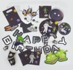 Πιάτα φαγητού Space Party (8 τεμ) - Image 2