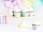 Περιτύλιγμα για cupcake Rainbow Unicorn (6 τεμ) - Image 4