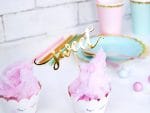 Χρυσά Cupcake toppers Love-Sweet-Yum (6 τεμ) - Image 5