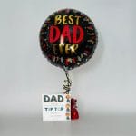 18″ Μπαλόνι Best Dad Ever - Image 2