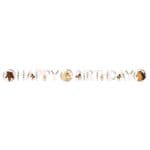 Γιρλάντα Happy Birthday Άλογο Φλοράλ - Image 3