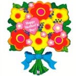 Μπαλόνι Μπουκέτο λουλούδια Mother's Day 86 εκ - Image 2