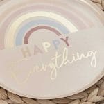 Πιάτα Ουράνιο Τόξο – Happy Everything (8 τεμ) - Image 6