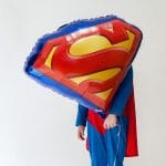 28" Μπαλόνι Σύμβολο Superman - Image 2