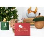 Τσάντα Δώρου Merry Christmas κόκκινη - Image 3