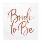 Χαρτοπετσέτες Bride to Be (20 τεμ) - Image 3