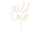 Ξύλινο topper τούρτας Wild One - Image 4