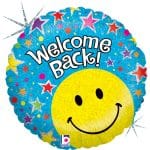 18" Μπαλόνι 'Welcome Back' Holographic