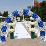 Μπαλόνι Μπλε 4πλο για γιρλάντα 40 εκ - Image 4