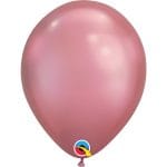 11" Chrome Ροζ λάτεξ μπαλόνι - Image 2