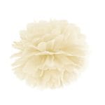 Κρεμ χάρτινο Pom Pom - Image 2