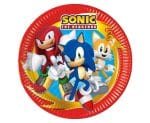 Πιάτα φαγητού Sonic (8 τεμ)