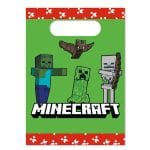 Τσαντάκια για δωράκια Minecraft (4 τεμ)