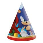 Καπελάκια πάρτυ Sonic (6 τεμ)