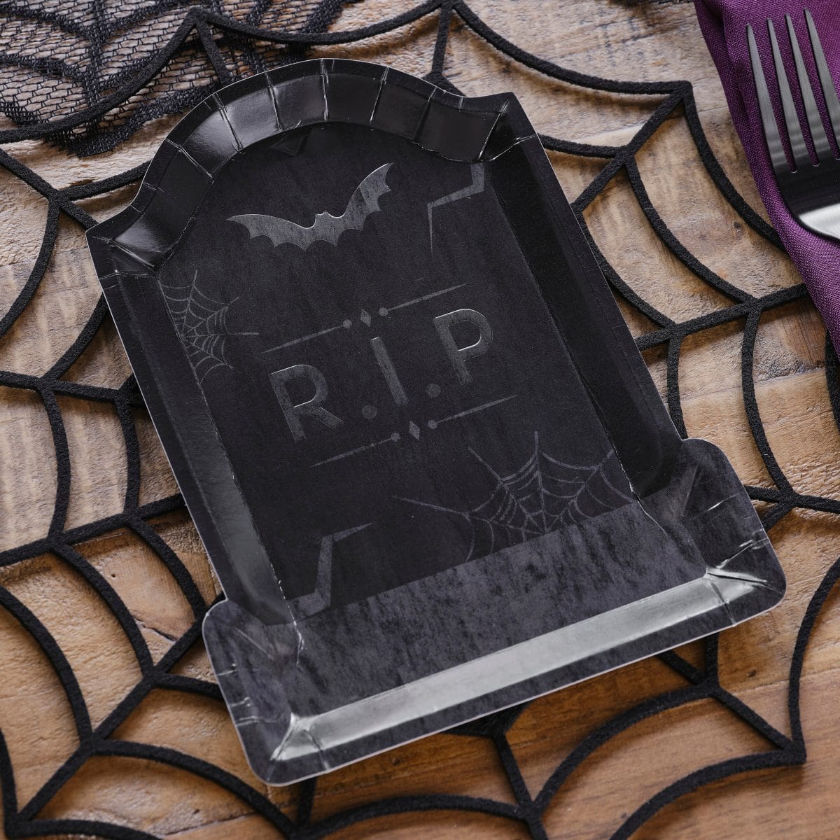 Πιάτα Halloween RIP (8 τεμ) - Image 2