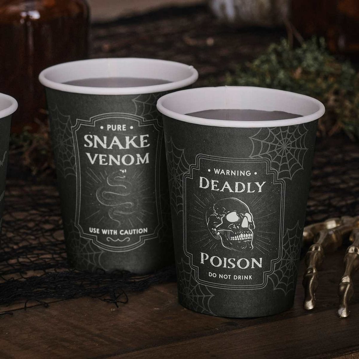 Ποτήρια πάρτυ Potion Label (8 τεμ) - Image 3