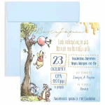 Προσκλητήριο βάπτισης – baby Winnie Vintage - Image 2