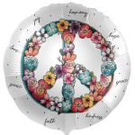 18'' Μπαλόνι Peace Flower
